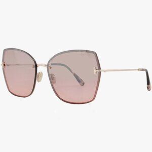 Tom Ford Butterfly Gradient Sunglasses NEW IN CASE & BOX
